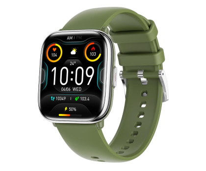 Smartwatch MYPHONE Watch Pastel Silver/Olive Green